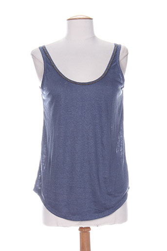 charlie joe t-shirts femme de couleur bleu