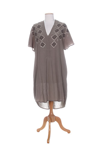 charlie joe robes femme de couleur vert