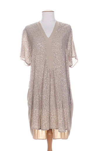 charlie joe robes femme de couleur beige