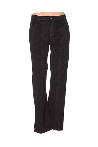 impact pantalons femme de couleur noir