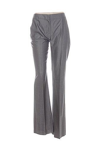 maxmara pantalons femme de couleur gris