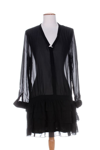 by monshowroom robes femme de couleur noir