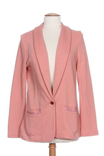 marie-sixtine vestes femme de couleur rose