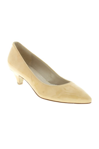 cafe noir chaussures femme de couleur beige