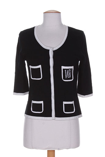 who's who gilets femme de couleur noir