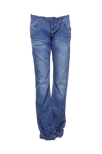 name it jeans fille de couleur bleu