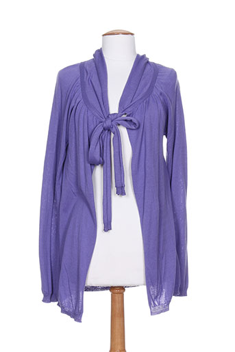 votre nom gilets femme de couleur violet