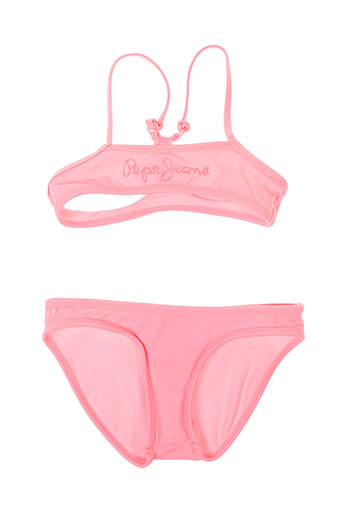 pepe jeans maillots de bain fille de couleur rose