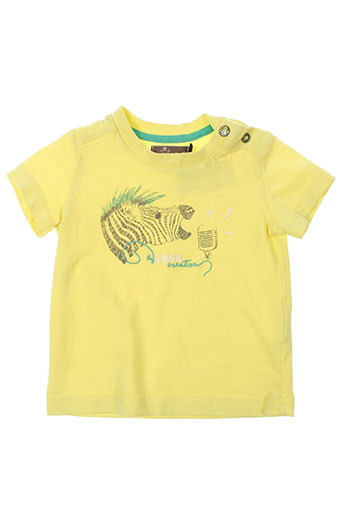 jean bourget t-shirts garçon de couleur jaune