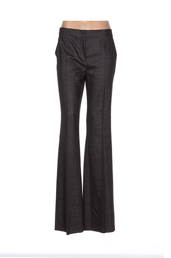 maxmara pantalons femme de couleur gris
