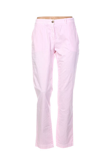 gant pantalons femme de couleur rose