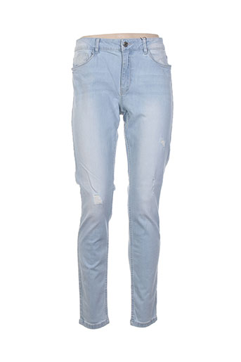 noisy may jeans femme de couleur bleu