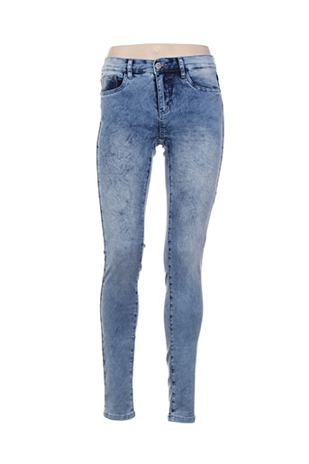 geisha jeans femme de couleur bleu