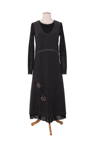 solola robes femme de couleur gris