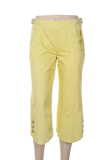 daniel amaury pantacourts femme de couleur jaune
