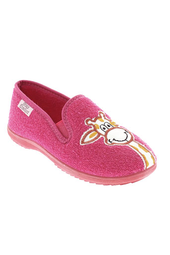 la maison de l'espadrille chaussures fille de couleur rose
