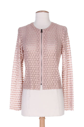 nathalie chaize vestes femme de couleur rose