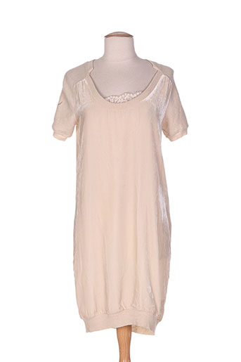 fairly robes femme de couleur beige