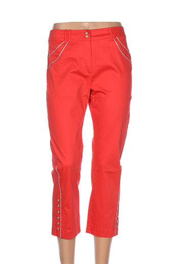 garella pantacourts femme de couleur rouge