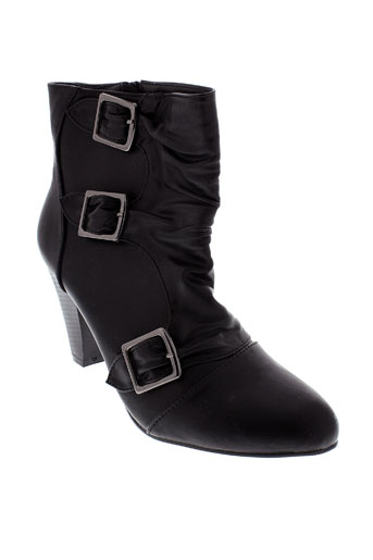 top or chaussures femme de couleur noir