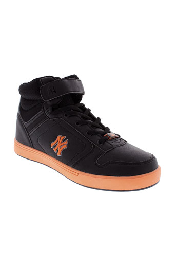 new york yankees chaussures garçon de couleur noir