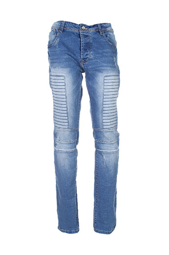 black label jeans homme de couleur bleu