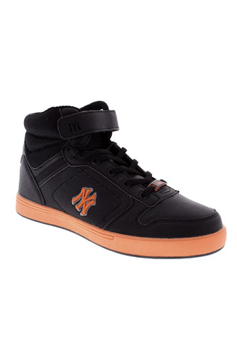 new york yankees chaussures garçon de couleur noir