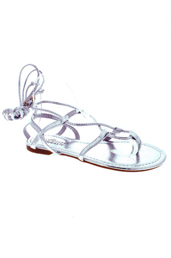 la bottine souriante chaussures femme de couleur gris
