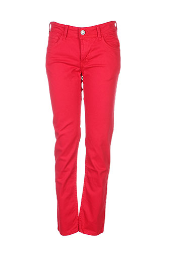 tiffosi pantalons garçon de couleur rouge