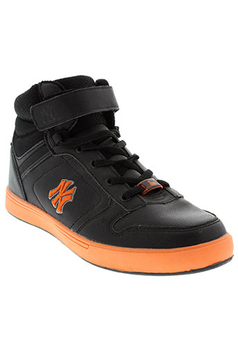 new york yankees chaussures garçon de couleur noir