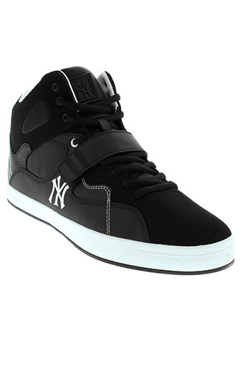 new et york et yankees baskets homme de couleur noir