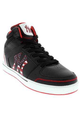 new york yankees chaussures homme de couleur noir