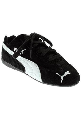 puma chaussures fille de couleur noir