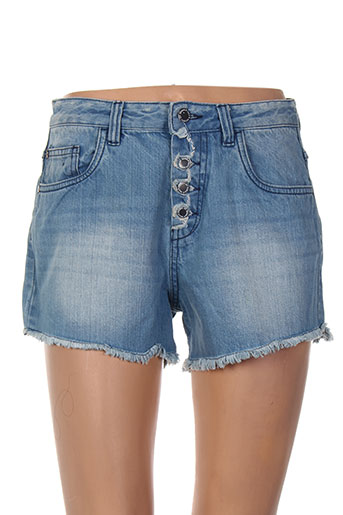 trez shorts / bermudas femme de couleur bleu
