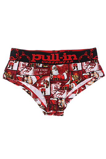 pull in lingerie femme de couleur rouge