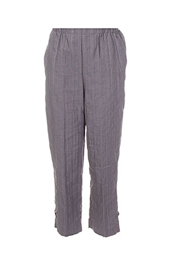 gevana pantacourts femme de couleur gris