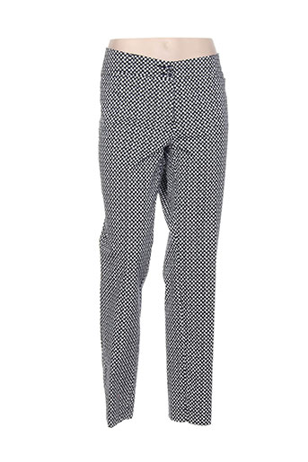 lebek pantalons femme de couleur noir