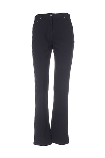 jensen pantalons femme de couleur noir