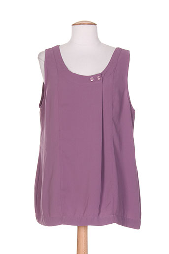 cannisse chemises femme de couleur violet