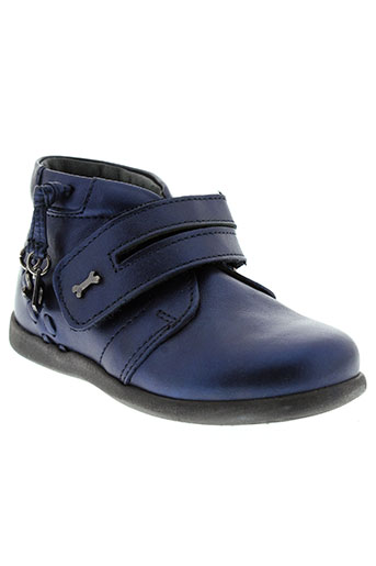 stones and bones chaussures fille de couleur bleu