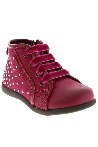 stones and bones chaussures fille de couleur rose