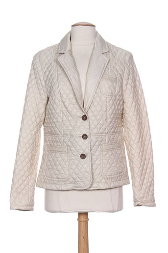 white label vestes femme de couleur beige