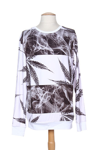 rich apparel pulls homme de couleur blanc