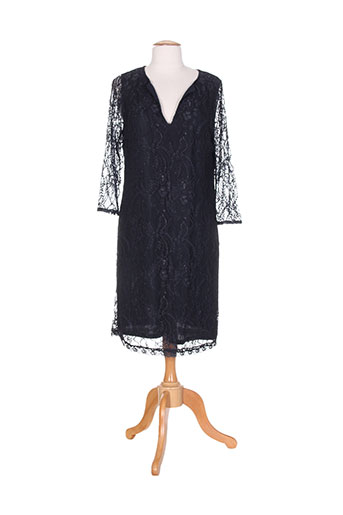 lauren vidal robes femme de couleur bleu