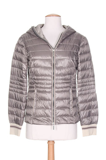 white label manteaux femme de couleur gris