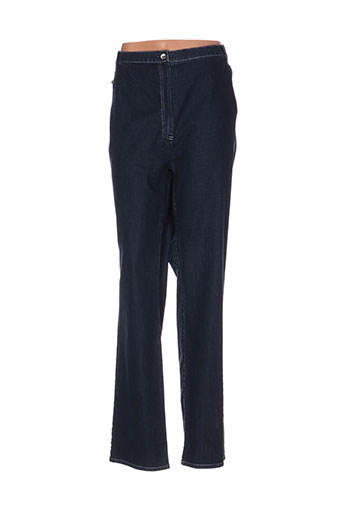 quattro jeans femme de couleur bleu