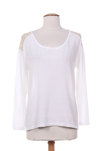 maria bellentani pulls femme de couleur blanc