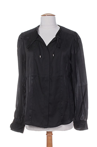 high chemises femme de couleur noir