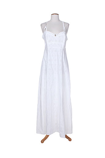 paul smith robes femme de couleur blanc