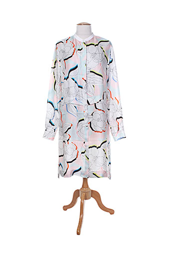 paul smith robes femme de couleur blanc